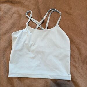 Blue Blogilates tank top